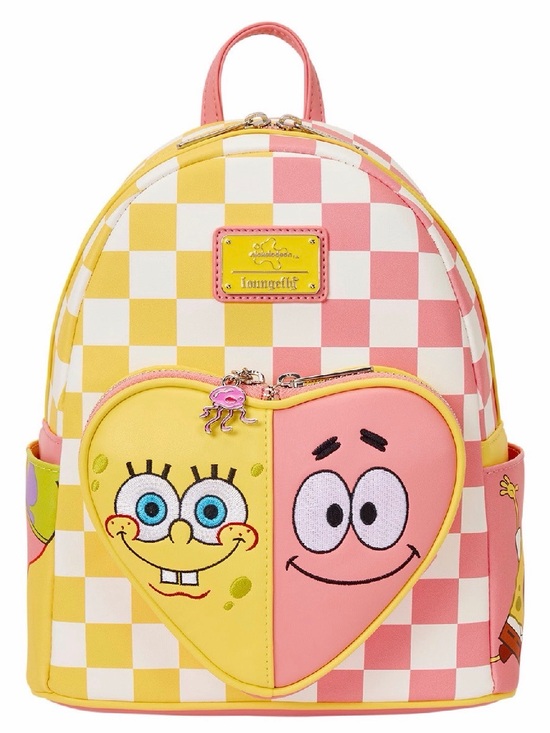 Loungefly Handbags - Loungefly Nickelodeon SpongeBob SquarePants & Patrick Star mini backpack